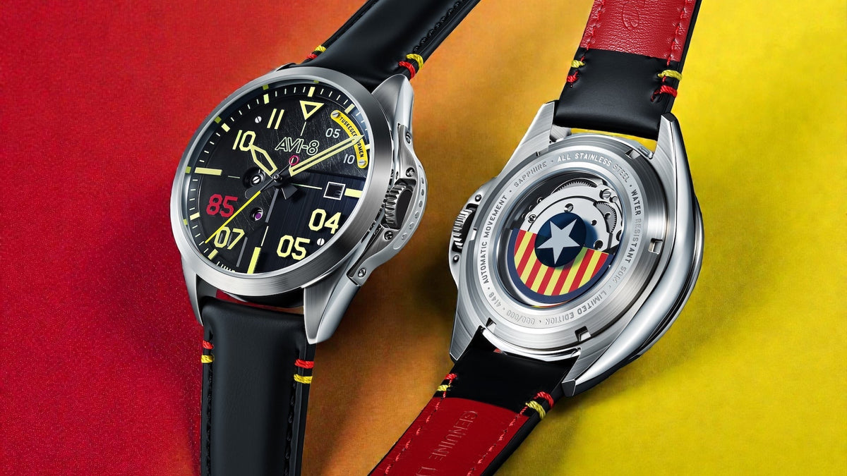 AVI-8 Honors the Tuskegee Airmen With a New P-51 Mustang Patriot Automatic Limited-Edition Watch